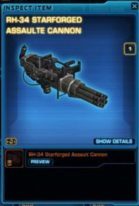 SWTOR - Cartel Market: Apprentice Shadow Pack