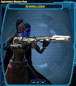 SWTOR - Cartel Market: Apprentice Shadow Pack