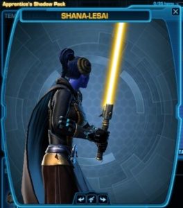 SWTOR - Cartel Market: Apprentice Shadow Pack