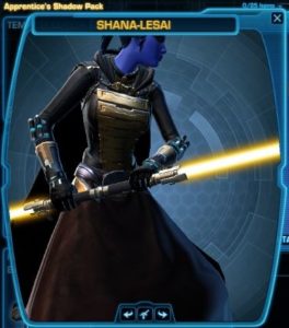 SWTOR - Cartel Market: Apprentice Shadow Pack