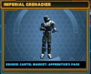 SWTOR - Cartel Market: Apprentice Shadow Pack