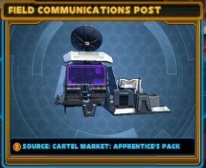 SWTOR - Mercado de cartéis: Pacote de sombra do aprendiz