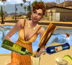 The Sims 4 - How to become a Mixology pro?