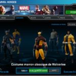 Marvel Heroes - Characters and Costumes