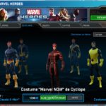 Marvel Heroes - Characters and Costumes