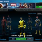 Marvel Heroes - Characters and Costumes