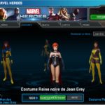 Marvel Heroes - Characters and Costumes