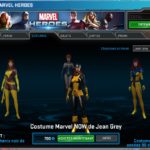 Marvel Heroes - Personaggi e costumi