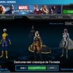 Marvel Heroes - Characters and Costumes