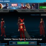 Marvel Heroes - Personajes y disfraces