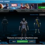 Marvel Heroes - Characters and Costumes