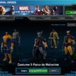 Marvel Heroes - Characters and Costumes