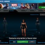 Marvel Heroes - Characters and Costumes