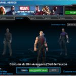 Marvel Heroes - Personajes y disfraces