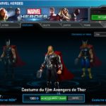 Marvel Heroes - Characters and Costumes