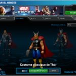 Marvel Heroes - Personaggi e costumi