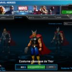 Marvel Heroes - Characters and Costumes