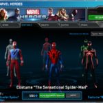 Marvel Heroes - Characters and Costumes