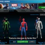 Marvel Heroes - Characters and Costumes