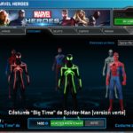 Marvel Heroes - Characters and Costumes