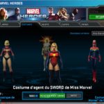 Marvel Heroes - Characters and Costumes