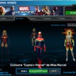 Marvel Heroes - Personaggi e costumi