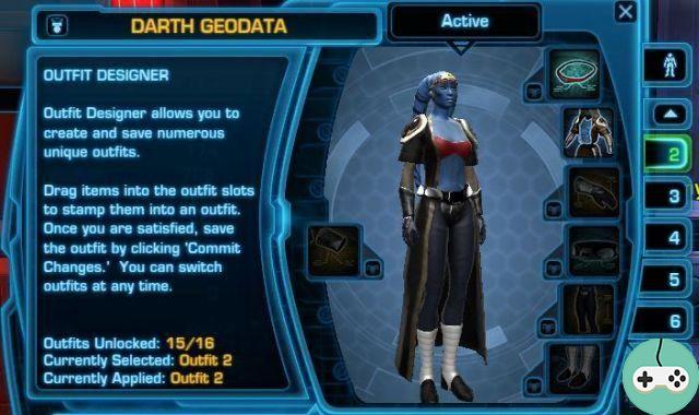 SWTOR - 3.2: The Outfit Designer