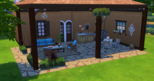 The Sims 4 - Como criar um pátio de sonho!