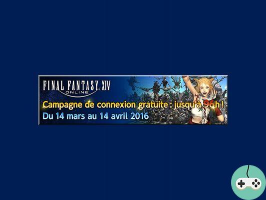 FFXIV - Nova campanha de login grátis