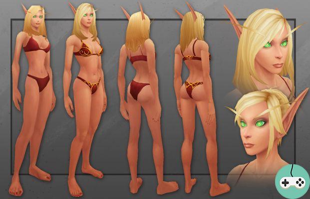 WoW - Races: Blood Elves Model