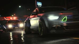 NFS - Versão para PC pendente, visualização no PS4