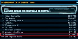 SWTOR - GSH: modo Conquista