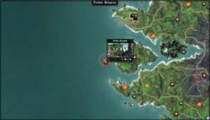 Rift - Ember Island in dive mode