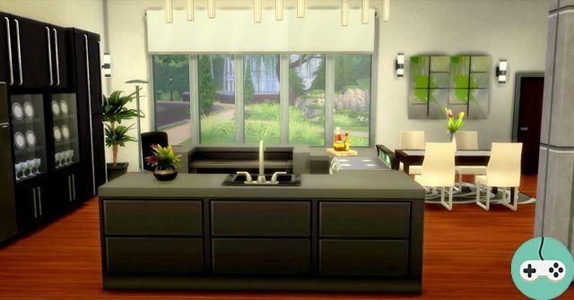 SimCity Los Sims 4 Barrido de cocina