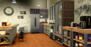 SimCity The Sims 4 Varredura de Cozinha