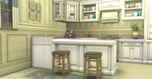 SimCity Los Sims 4 Barrido de cocina