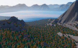 SimCity - Construye un lago de granito