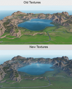 SimCity - Construye un lago de granito