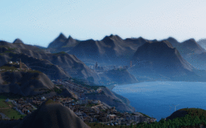 SimCity - Construye un lago de granito