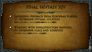 FFXIV - FanFest in London - Main announcements