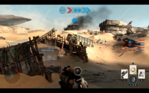 Battlefront - Transmissão ao vivo da Batalha de Jakku