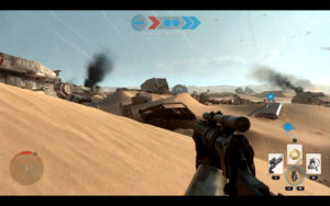 Battlefront - Transmissão ao vivo da Batalha de Jakku