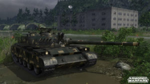 Guerra blindada - tanques chineses pousam