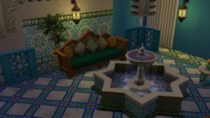 The Sims 4 - Visualização do Kit 'Dream Riad'