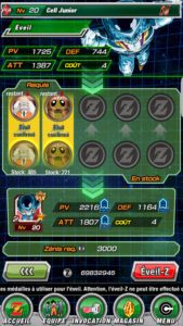 DBZ Dokkan Battle: entrena a tus personajes