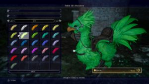 FFXV - Guía de chocobos