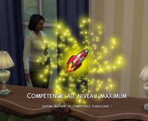 The Sims 4 - habilidade de foguete