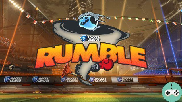 Rocket League - Rumble mode in action!