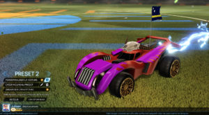 Rocket League - modo Rumble em ação!