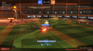 Rocket League - modo Rumble em ação!